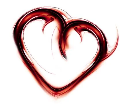 Abstract heart Stock Illustration