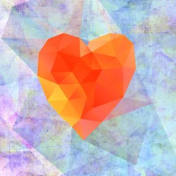 Abstract heart Stock Illustration