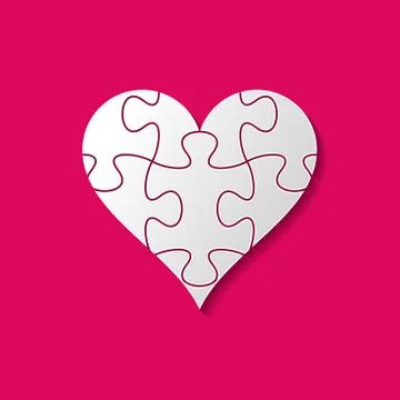 Abstract heart Stock Illustration