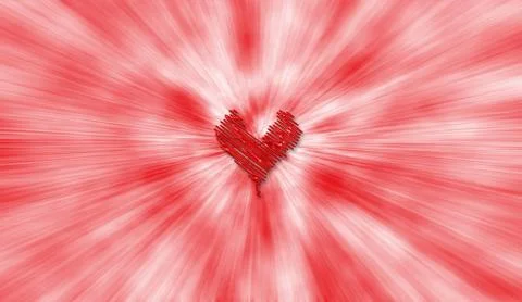 Abstract heart Stock Illustration