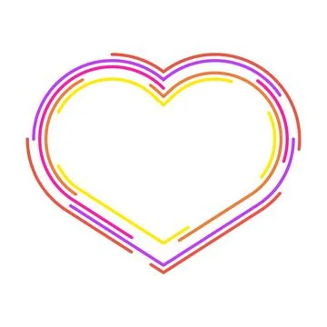 Abstract heart. Stock Illustration