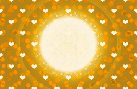 Abstract heart pattern template for fabric, tile design. background . Stock Photos