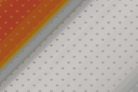 Abstract heart pattern template for fabric, tile design. background . Stock Photos