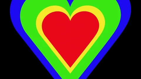 Abstract heart shape love romantic valentines grafitti Stock Footage 87570877
