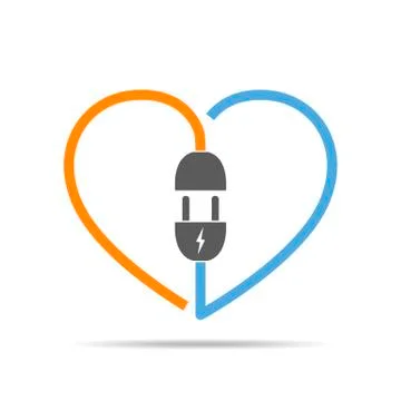 Abstract heart. Vector illustration Stock Illustration