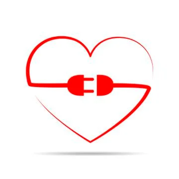 Abstract heart. Vector illustration Stock Illustration