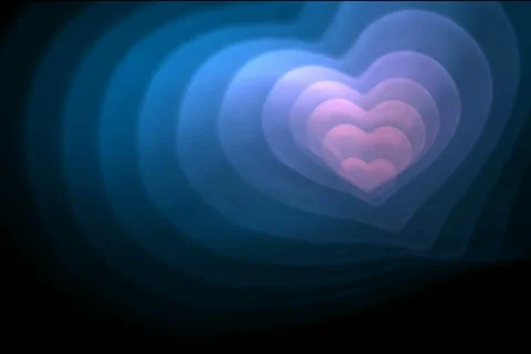 Abstract Hearts Stock Footage 868100