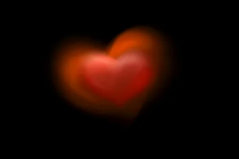 Abstract Hearts Stock Footage