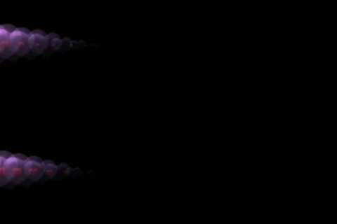Abstract Hearts Stock Footage
