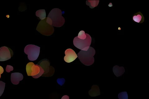 Abstract Hearts Stock Footage 886985