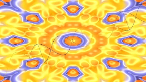 Abstract Heat Map Patterns Discovering Movement in Vibrant Colors in a Dyna.. Stock Footage 337888603