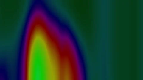 Abstract heat map pulses with vibrant color gradients 動画素材 337956470