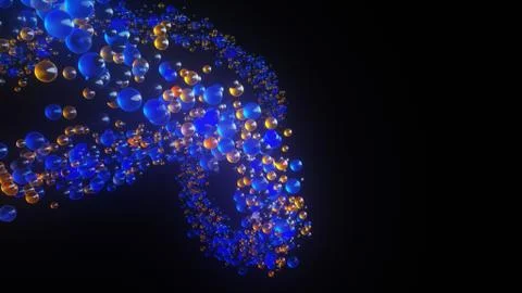 Abstract helix pattern Stock Illustration