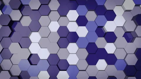 Abstract Hexagon Animation Vídeo Stock 42449062