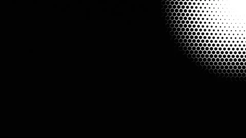 Abstract hexagon animation multicolor pattern 4K smooth concept Stock Footage 156988503