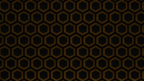 Abstract hexagon animation multicolor pattern 4K smooth concept Stock Footage 162528337