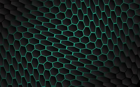 Abstract hexagon background. Stock Illustration