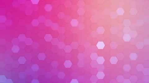Abstract Hexagon Background Random Motion, 3d Loopable Animation 4k Vidéo 74270420