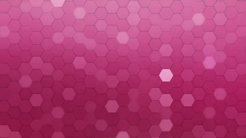 Abstract Hexagon Background Random Motion, 3d Loopable Animation 4k Stock Footage 74270536