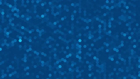 Abstract Hexagon Background Random Motion, 3d Loopable Animation 4k Stock Footage 74270991