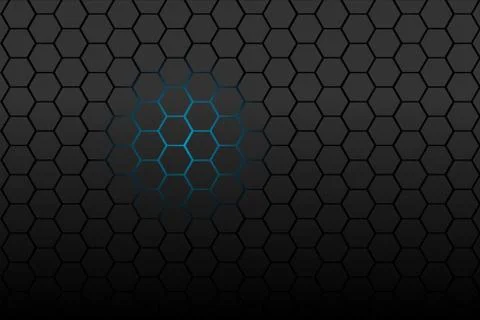 Abstract hexagon elements background Ilustración de archivo