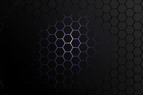 Abstract hexagon elements background Ilustración de archivo