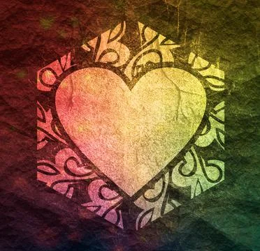 Abstract hexagon emblem Stock Illustration