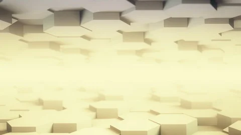 Abstract Hexagon Geometric desktop Surface Smooth Move light bright clean 스톡 동영상 123652734