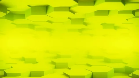 Abstract Hexagon Geometric desktop Surface Smooth Move light bright clean Vídeo Stock 124691537