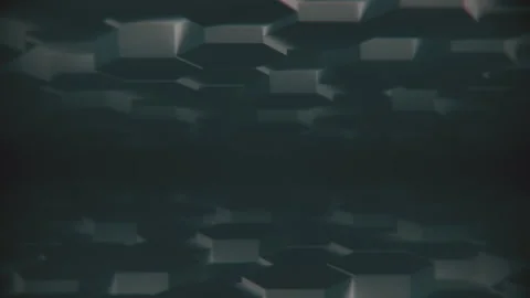 Abstract Hexagon Geometric desktop Surface Smooth Move light bright clean Stock Footage 130832291