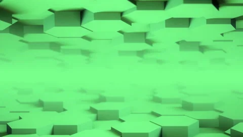 Abstract Hexagon Geometric desktop Surface Smooth Move light bright clean Stock Footage 131673093