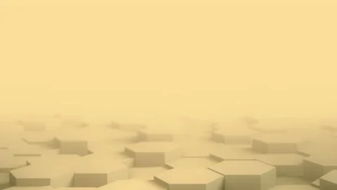 Abstract Hexagon Geometric desktop Surface Smooth Move light bright clean Stock Footage 132673971