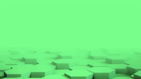 Abstract Hexagon Geometric desktop Surface Smooth Move light bright clean Stock Footage 133063336
