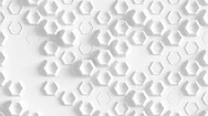 Abstract Hexagon Geometric Surface Loop 4A Stock Footage