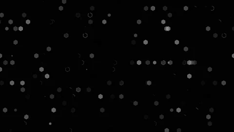 Abstract Hexagon Geometric Surface Loop. Stock Footage 171022715