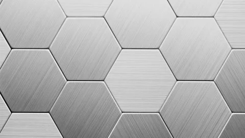 Abstract hexagon geometry background. Stock Footage 145330888