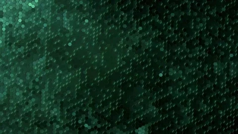 Abstract Hexagon Grid Color Changing Background with Digital Tech Pattern Stock Footage 331933771