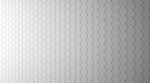 Abstract hexagon pattern as background - 3D Illustration abstract hexagon ... Stock Photos