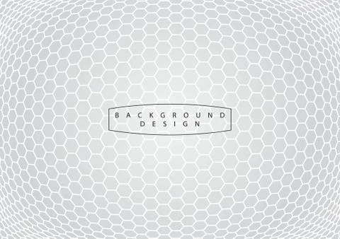 Abstract hexagon pattern for background design Illustrazione stock