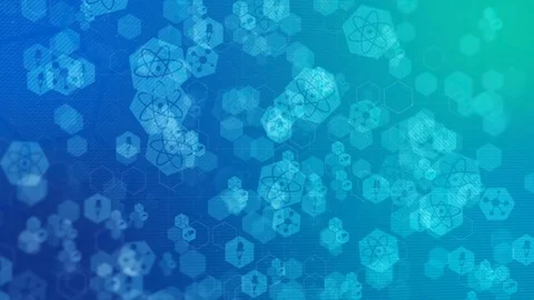 Abstract Hexagon Pattern. Video stock 73872444