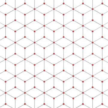 Abstract hexagon pattern Stock Illustration