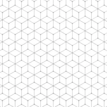 Abstract hexagon pattern Stock Illustration