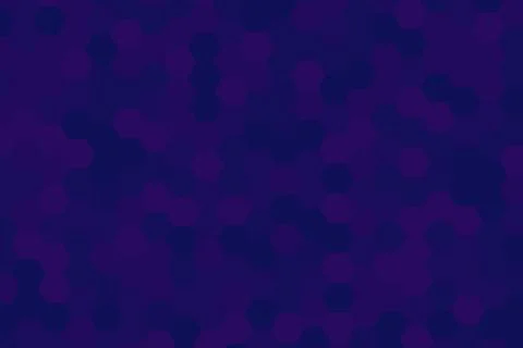 Abstract hexagon pattern with purple and blue colors Stock Photos