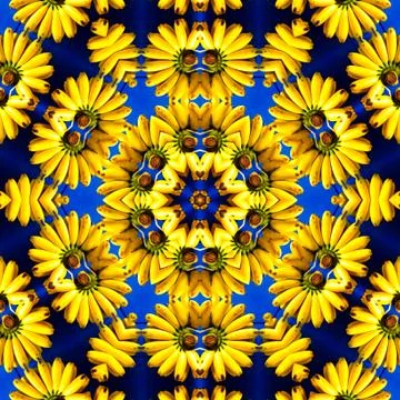 Abstract hexagon seamless geometric patterns background - Geometric circle -  Stock Illustration