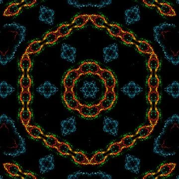 Abstract hexagon seamless geometric patterns background - Geometric circle -  Stockillustratie