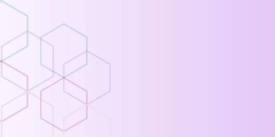 Abstract hexagon shape background vector Stock Illustration