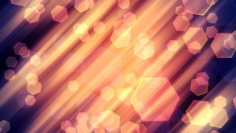 Abstract Hexagon Shapes Stock Footage 91054709