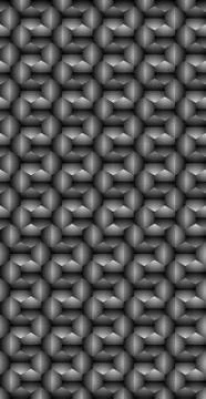 Abstract Hexagon structure Dark geometric background Stock Illustration