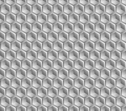 Abstract Hexagon structure Dark geometric background Stock Illustration