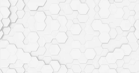 Abstract hexagon surface loop Video stock 115847066